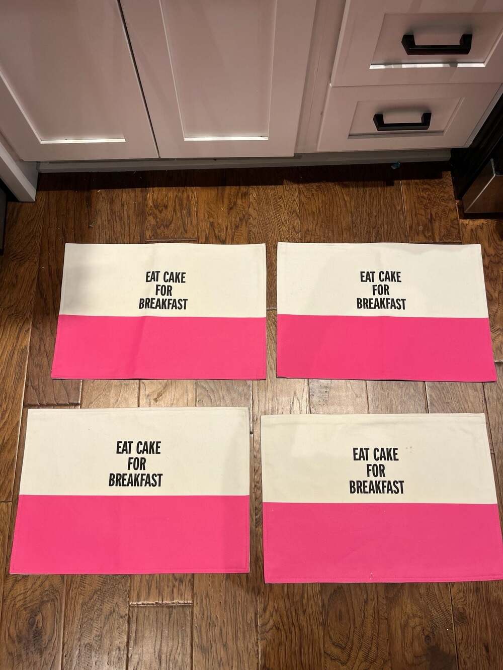 Set of 4 Kate Spade Eat Cake For Breakfast Placemats